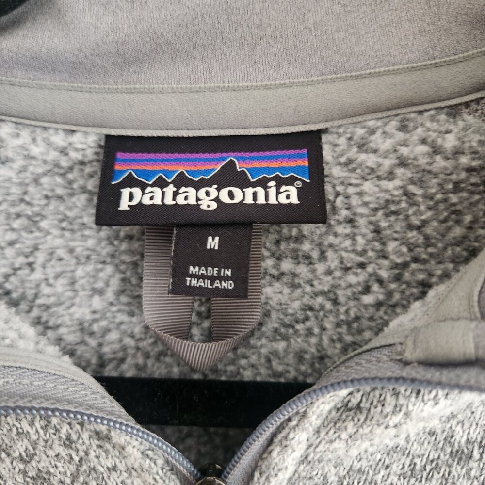Patagonia Better Sweater QZip Womens M - Picture 3 of 5